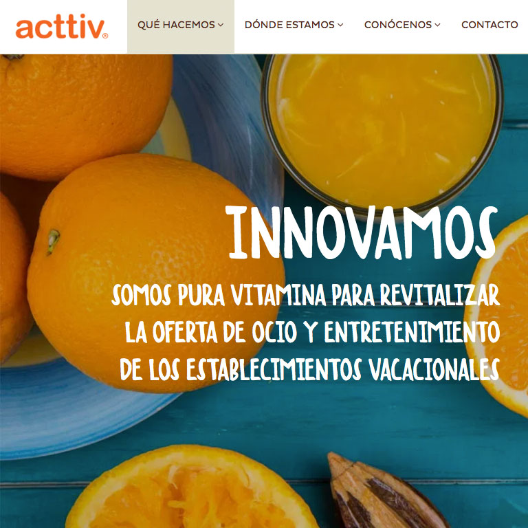 Acttiv website